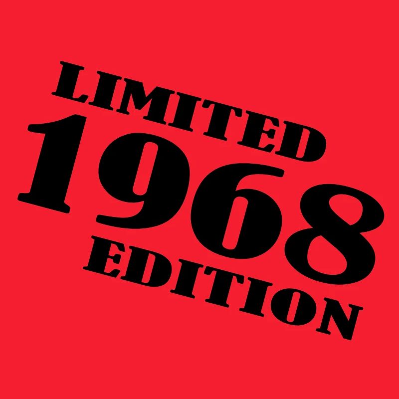 année 1968 limited edition