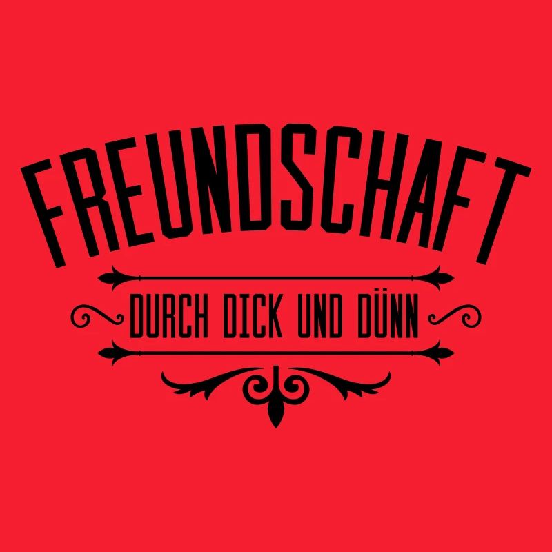 freundschaft durch dick und duenn