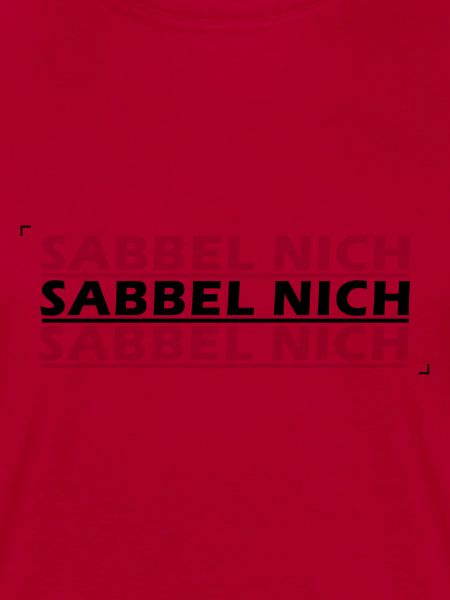 Sabbel nich