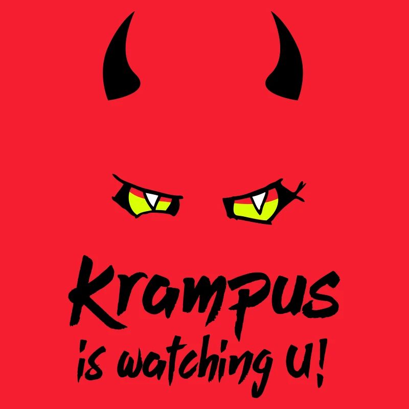 Krampus is watching U with evil eyes