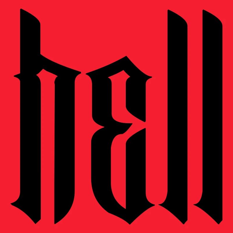hell modern type