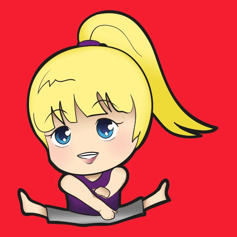 Chibi Anime Manga Splitkick
