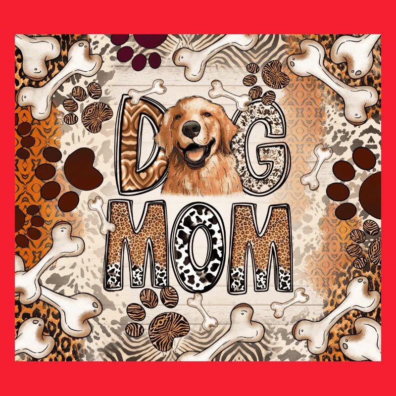 Chien Maman Imprimé Léopard