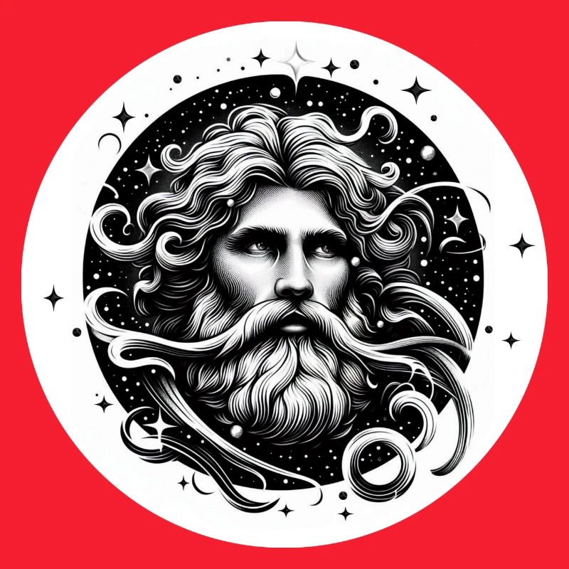 Kosmischer Sternenbart - Wassermann