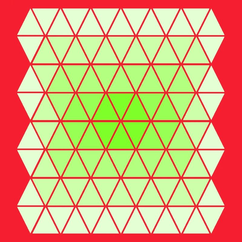 Green Gradient Pattern