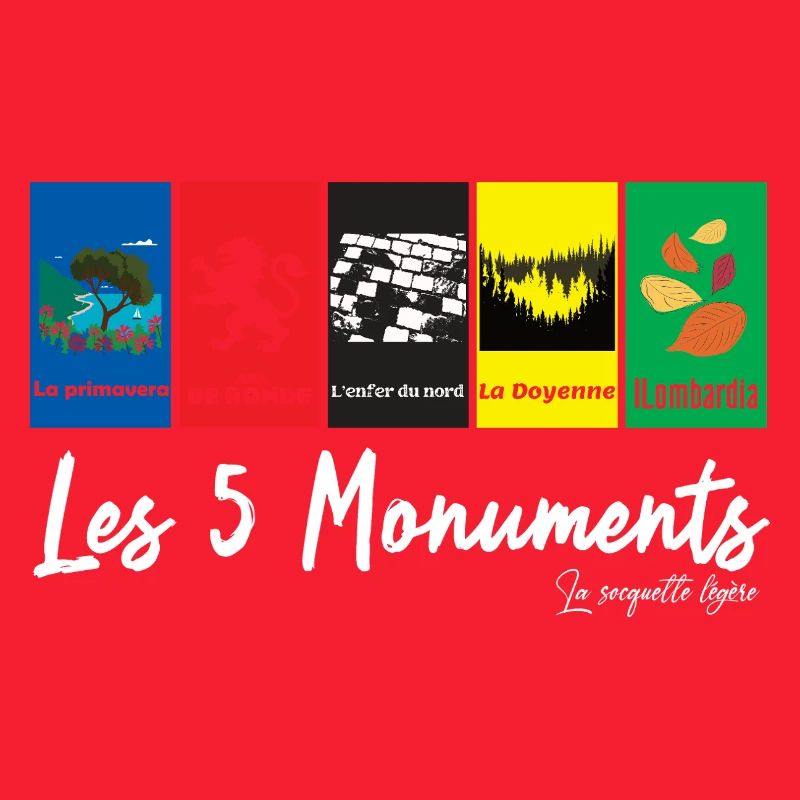 Les 5 Monuments - courses cyclistes
