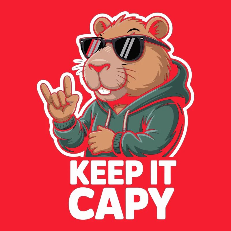 Capy Bear Rockout Keep It Capy