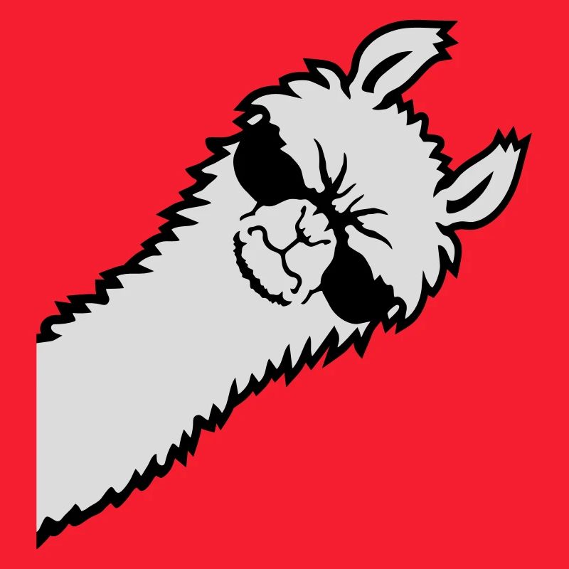 Llama Angry Looking Side Sunglasses Cool Sour