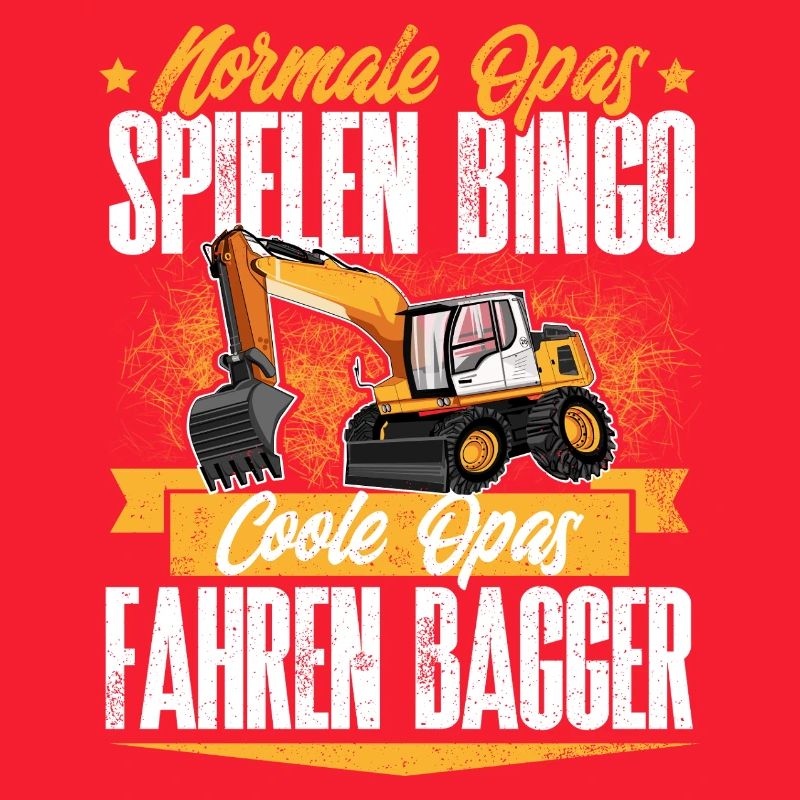 Baggerfahrer Opa