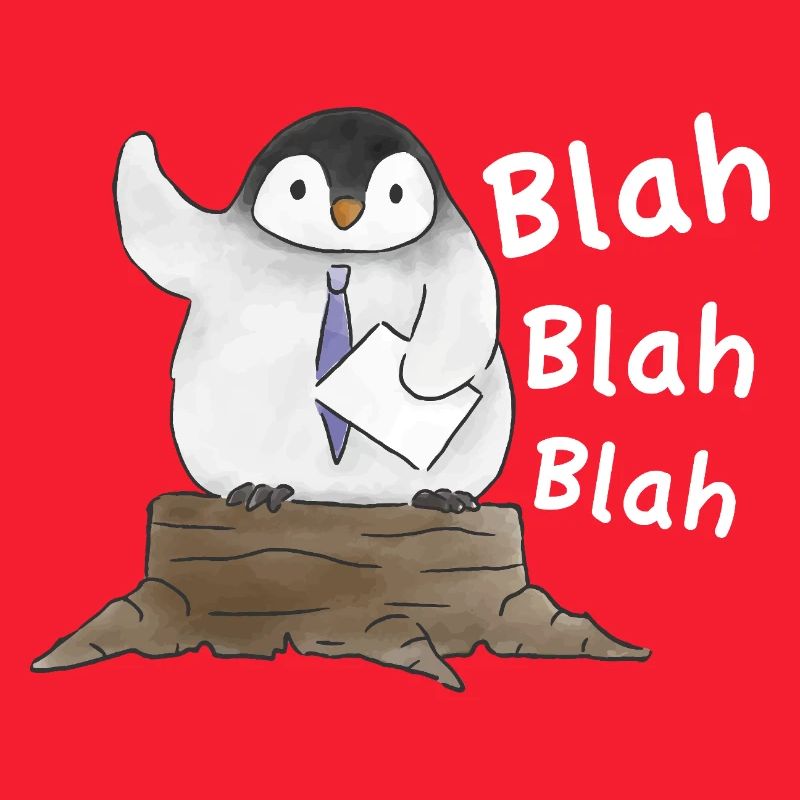 Pinguin-Rede Penguin Speech 