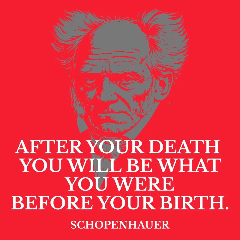 Citation de naissance et décès de Schopenhauer