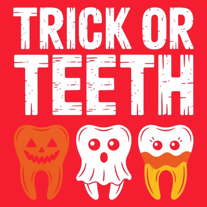 Trick or Teeth Halloween Tee