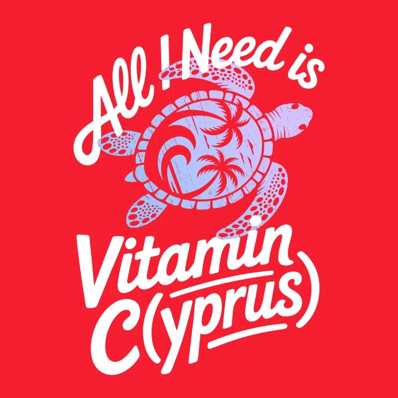 Chypre Tout ce dont j’ai besoin, c’est de vitamines Chypre Drapeau chypriote