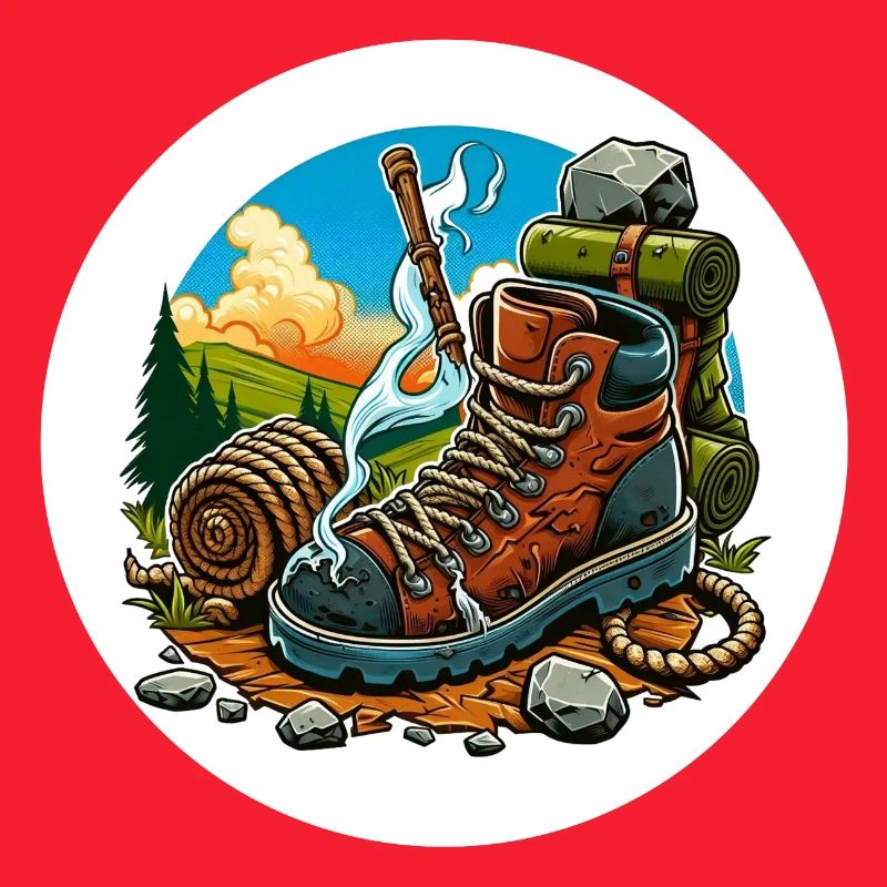 Qualmender Wanderschuh