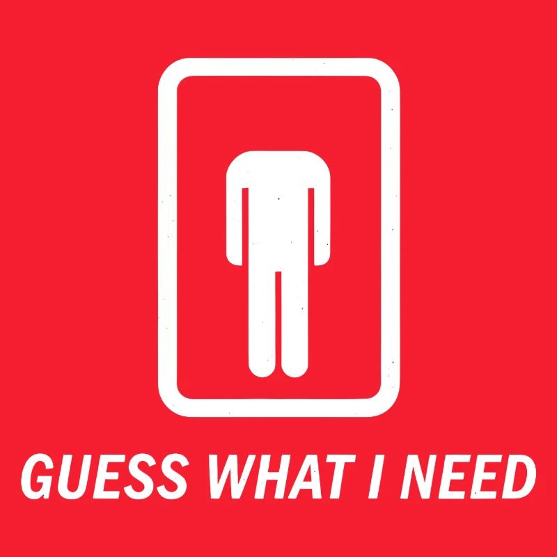 Raad Eens Wat Ik Nodig Heb Headless Grappig TShirt