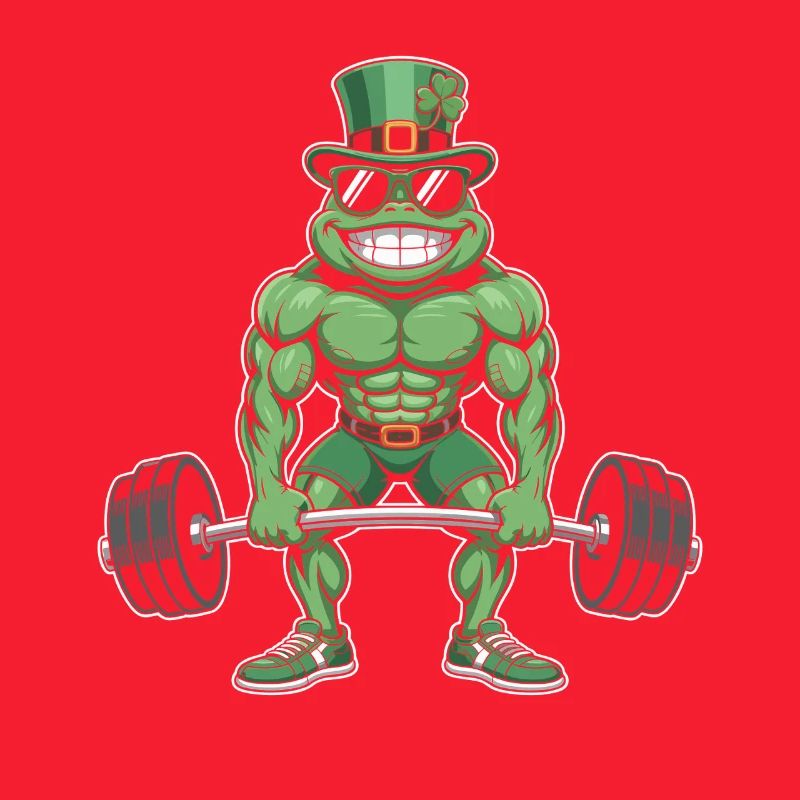 Leprechaun Frog Strength Training