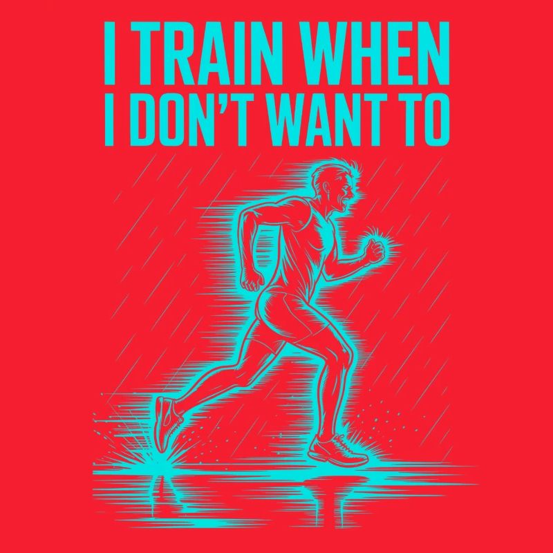 I train even when I don't feel like it – runner