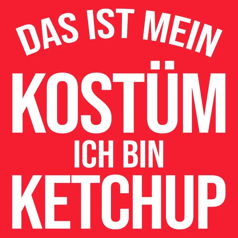 Kostüm: Ich bin Ketchup