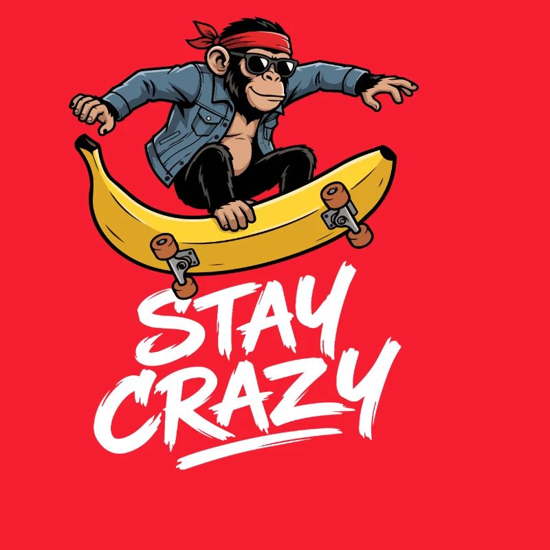 Crazy Monkey Skateboard