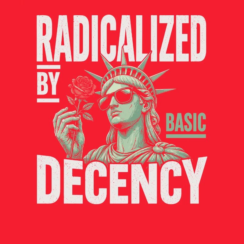 Radicalized by Decency Statue