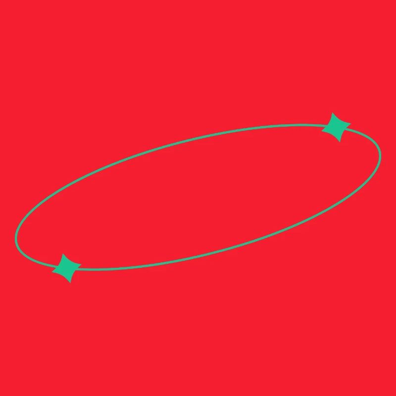 Elliptical Star Ring