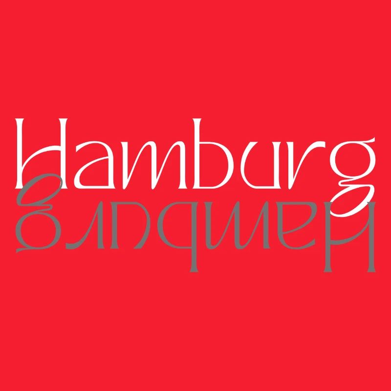 Hamburg Wordmark Mirror