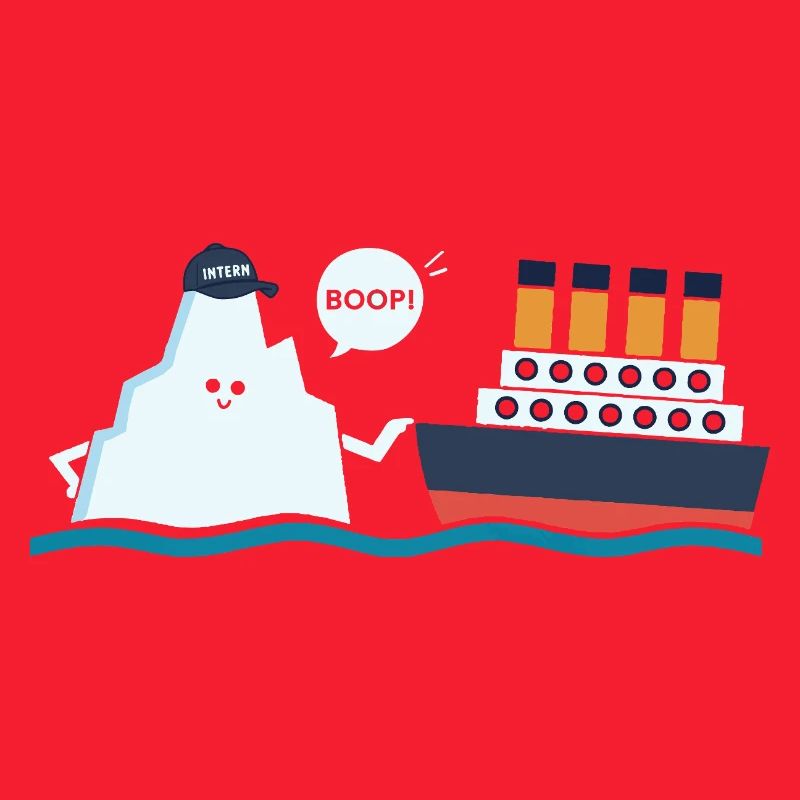 Titanic Comique Titanic et parodie Ic-eberg Boop