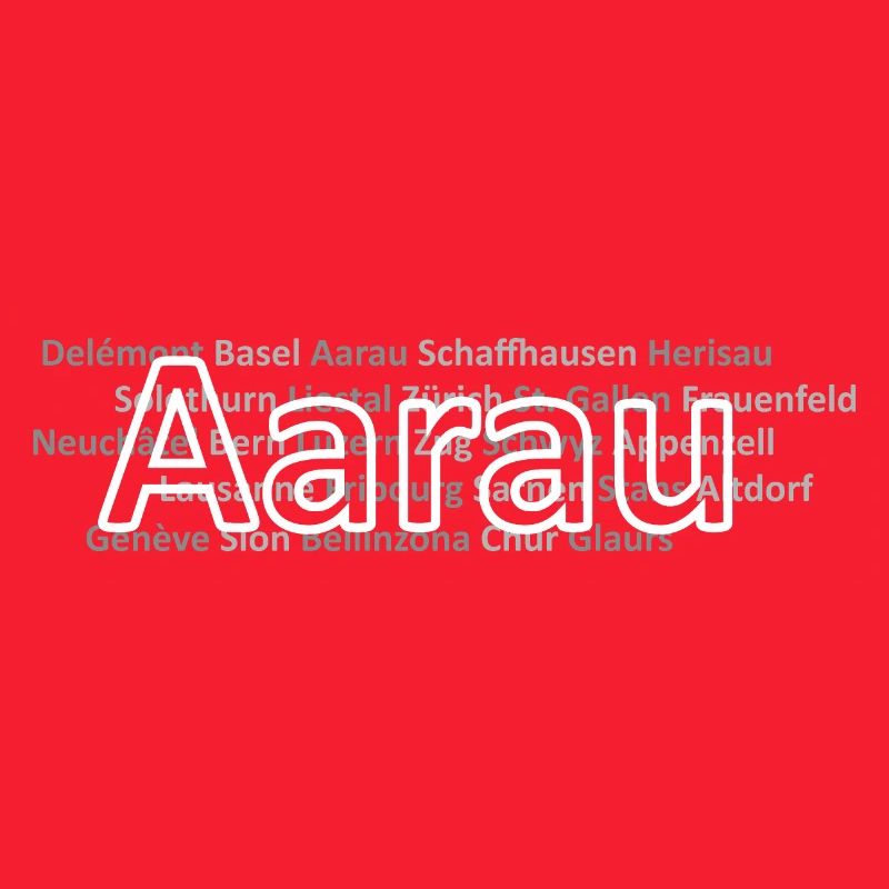 Schweizer Städte Aarau
