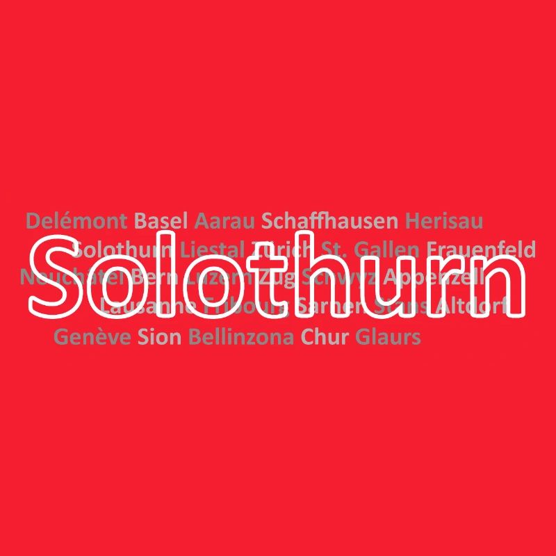 Schweizer Städte Solothurn