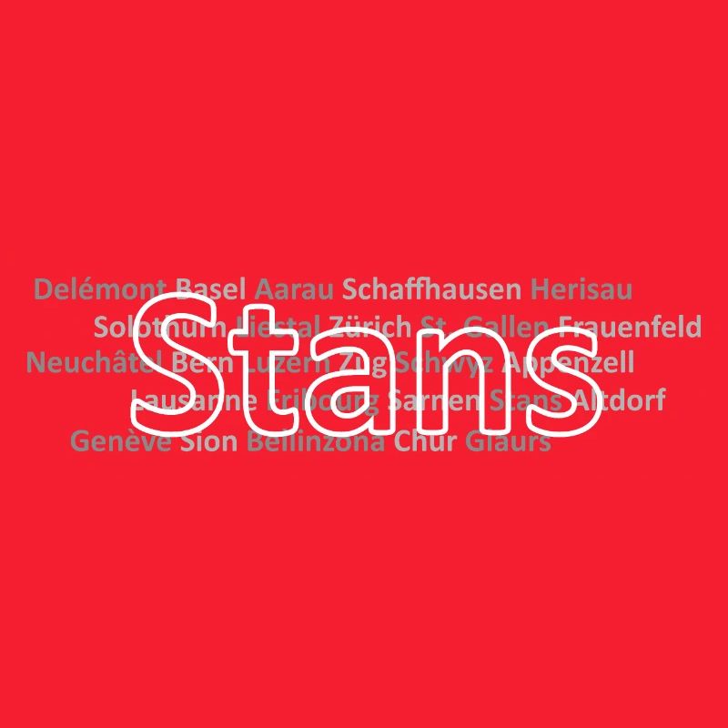 Schweizer Städte Stans