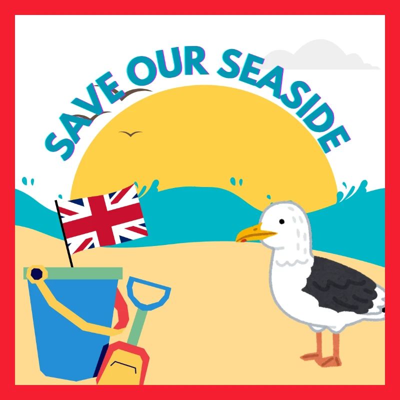 Save Our Seaside Illustration