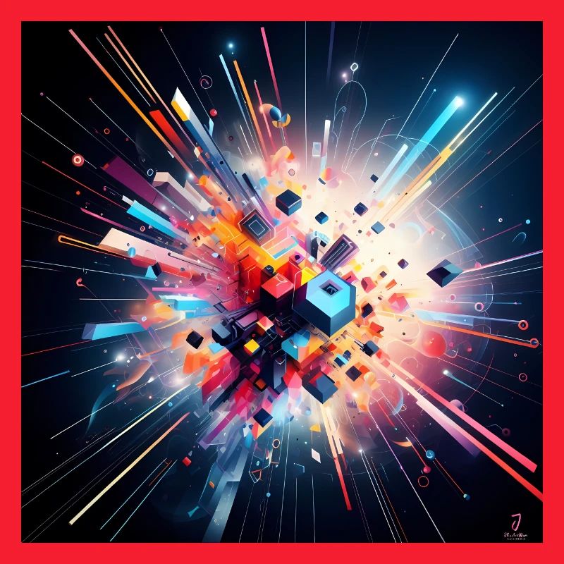 Geometric Abstract Explosion