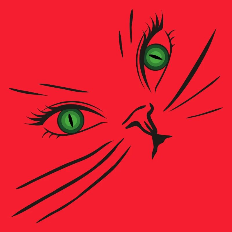 Chat visage Visage de chat