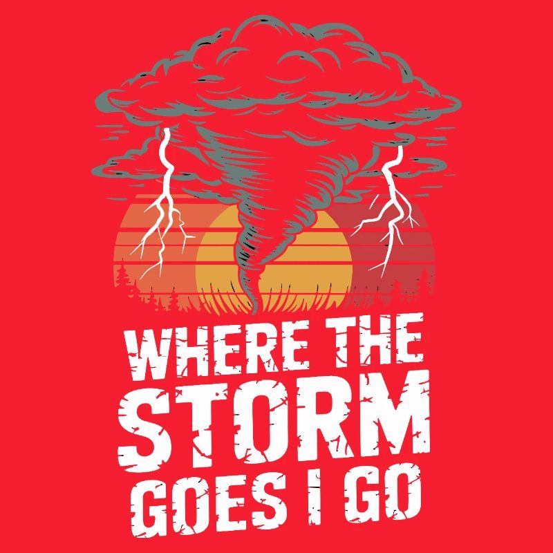 Sunset Storm Path