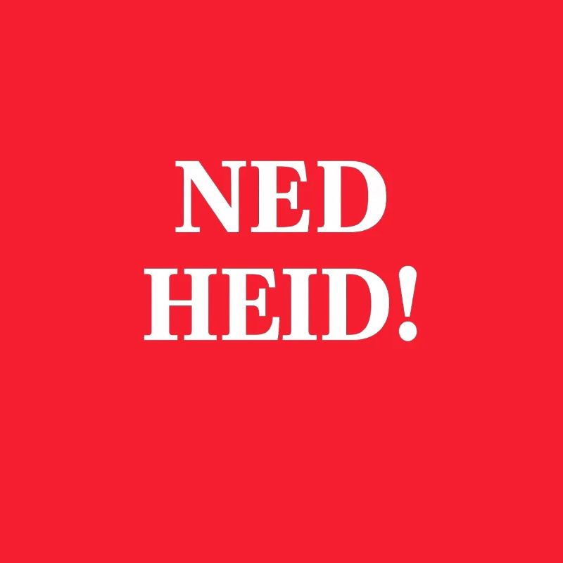 NED HEID ! Dire sur noir