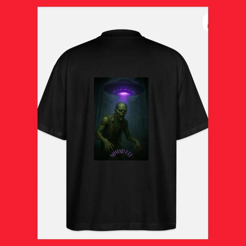 Alien Abduction Forest Tee
