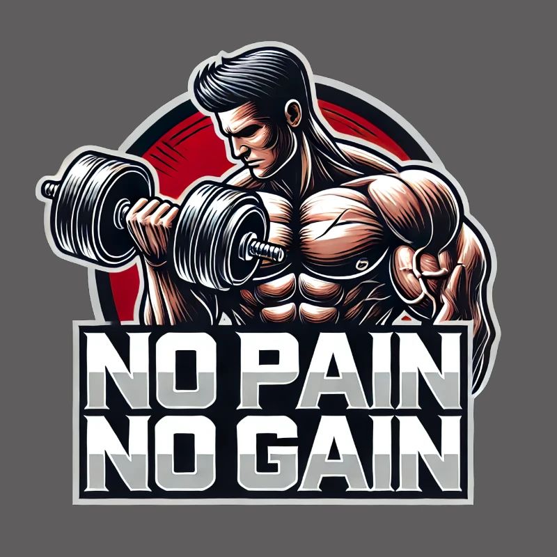 PAS DE DOULEUR - PAS DE GAIN - FORME PHYSIQUE - MOTIVATION - DEVISE