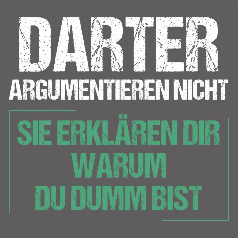 Darters don't argue
