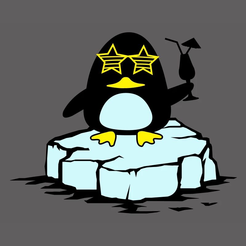 beach pinguin eisscholle