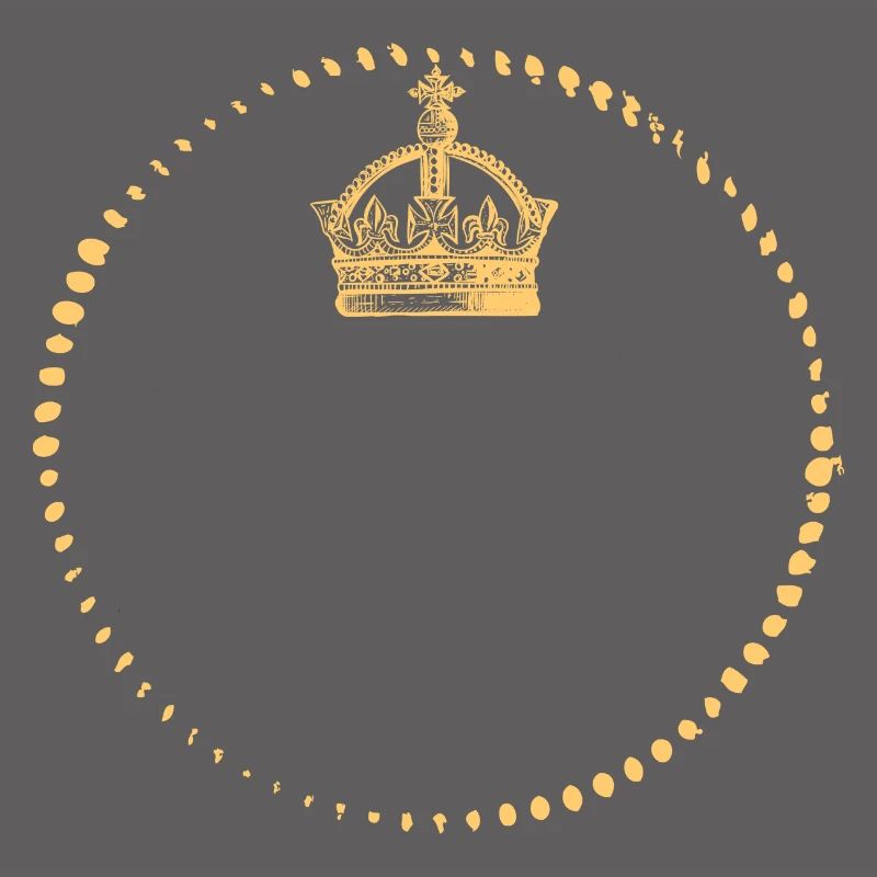 Krone - King - Queen - EIGENEN TEXT EINGEBEN