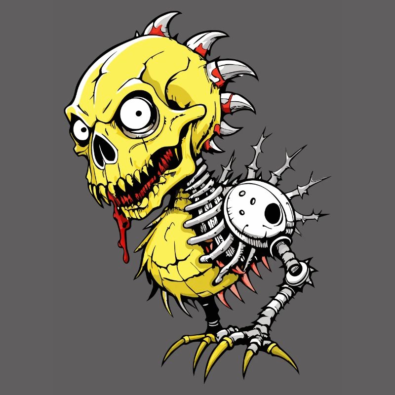 Chick Skull // Skull Easter Chick FS0028