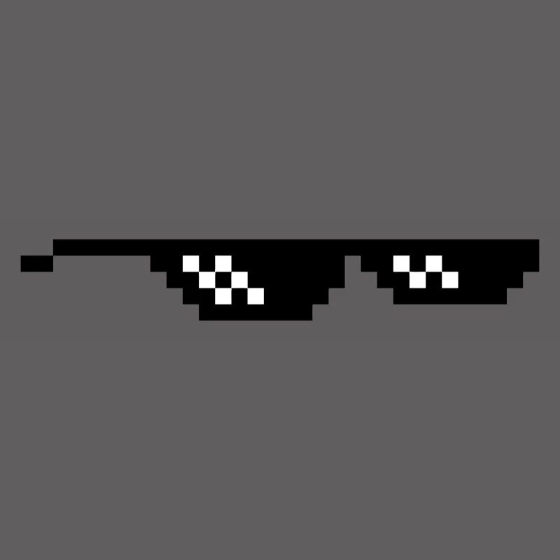 geeks lunettes pixel internet meme