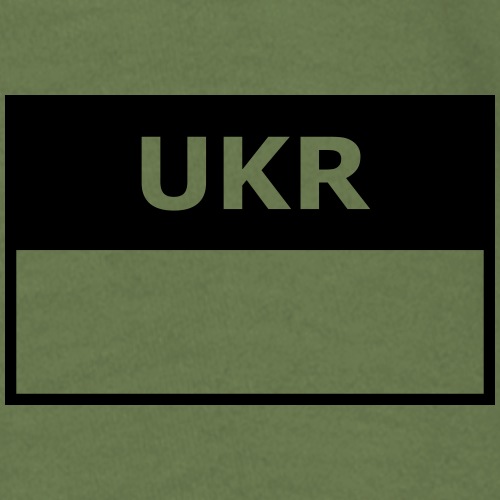 Ukrainsk UKR taktisk flagga - тактичний прапор укр - T-shirt herr