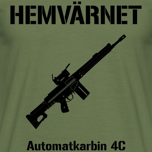 Hemvärnet - Automatkarbin 4C - T-shirt herr