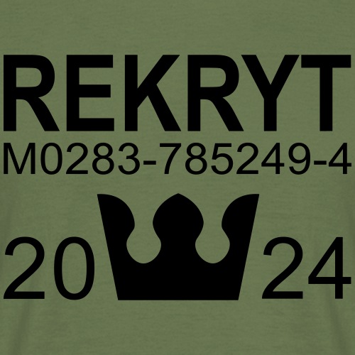 Rekryt 2024 - T-shirt herr