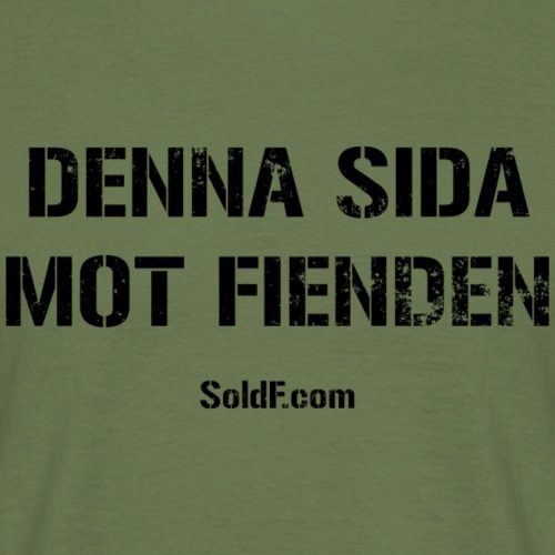 DENNA SIDA MOT FIENDEN (Rugged) - T-shirt herr