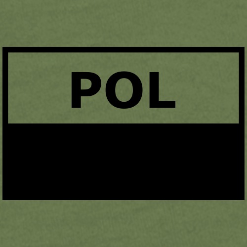 Polska Flaga Taktyczna - Polish Tactical Flag - T-shirt herr
