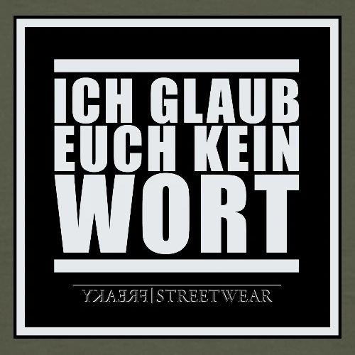 ich glaub euch kein wort - Männer T-Shirt