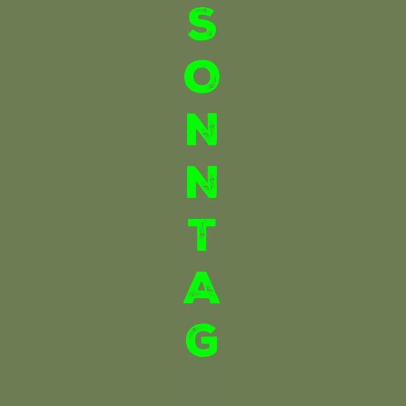 Dimanche - vert