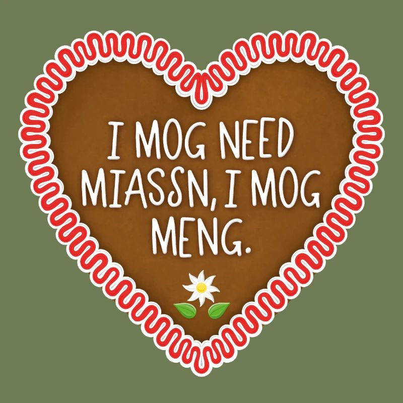 I Mog Need Lebkuchenherz